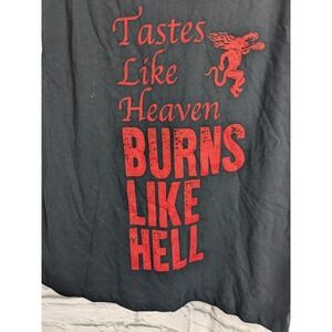 Fireball Whisky T-Shirt Short Sleeves Black Women's M